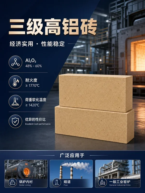 High-alumina brick — 55 grade